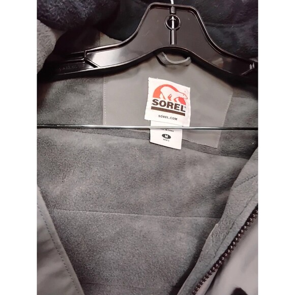 Sorel Men's Winter Coat Size M Yellow & Grey Heavy Duty - Picture 4 of 4